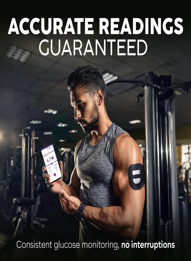 Adamson Omnipod 5 Overpatches – 25 Waterproof Omnipod 5 Adhesive Patches, Sweatproof & Skin-Friendly, No Glue on Center, Easy to Apply & Remove, Secure Hold for Active Lifestyles – Black - Image 4